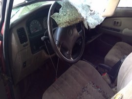 2001 TOYOTA 4RUNNER, SR5 MODEL, BURGUNDY, AT, 2WD.  Z26279